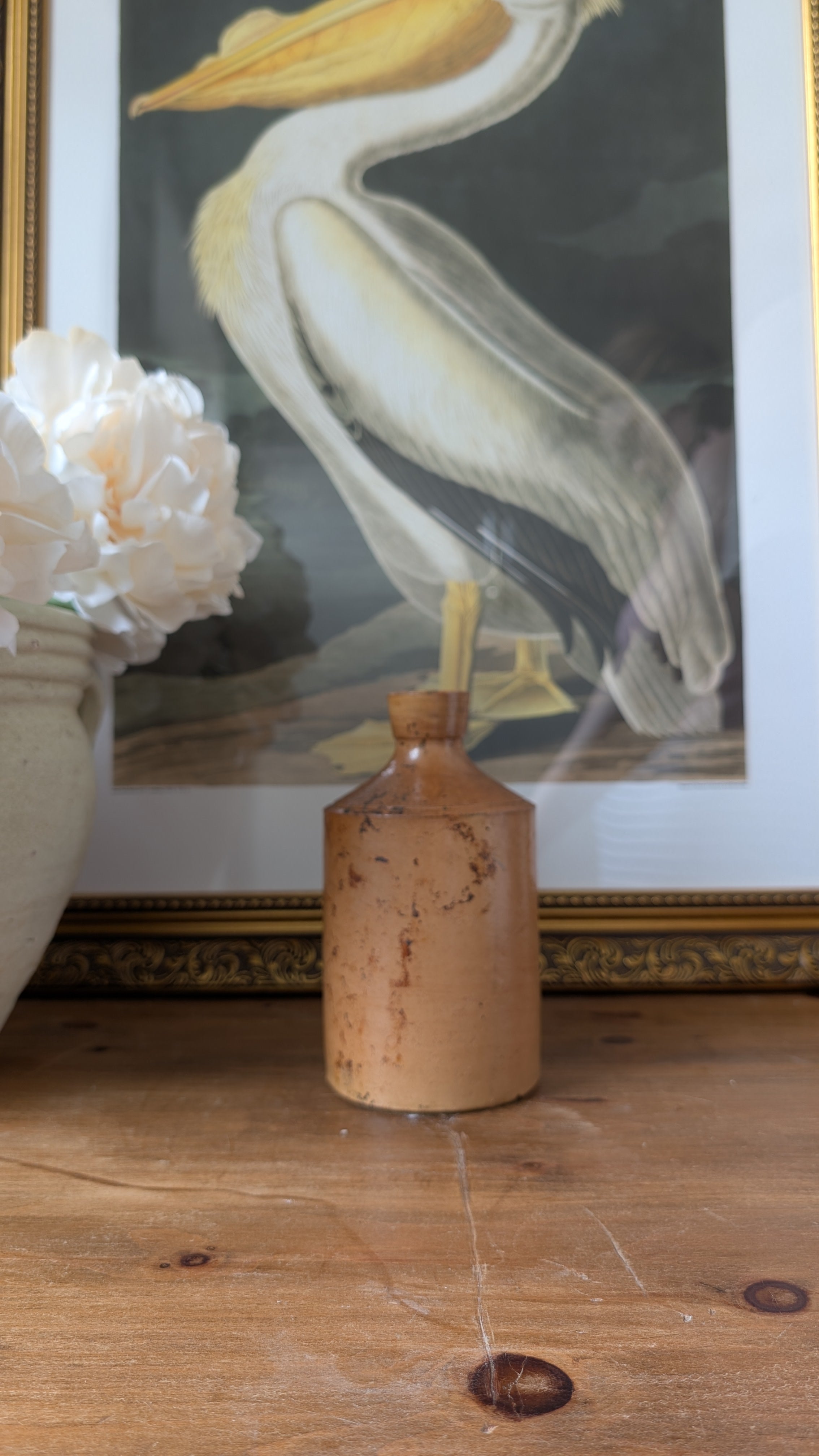 Victorian stoneware bottle - Large