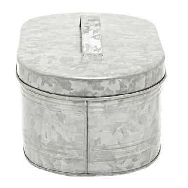 Drummond Galvanised Steel Bread Bin