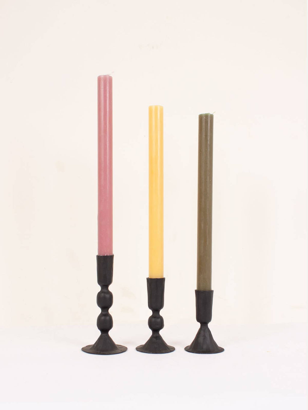 Large Black Candle Holder, Austen