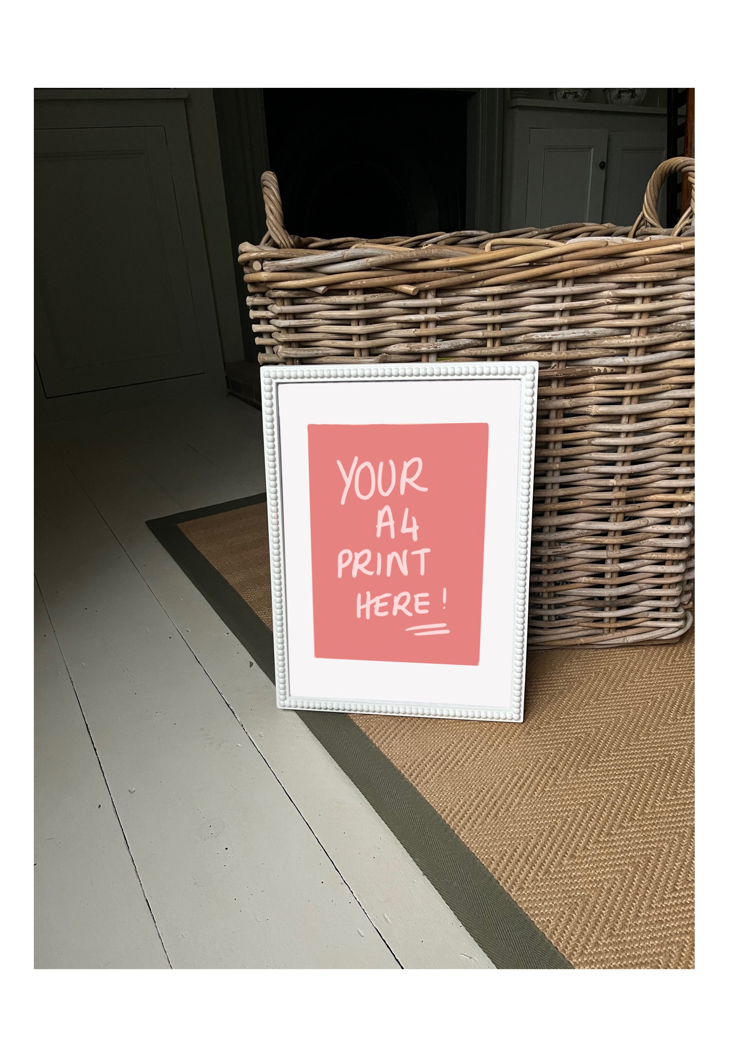 ALPHABET LETTERS ~ Blue / Red