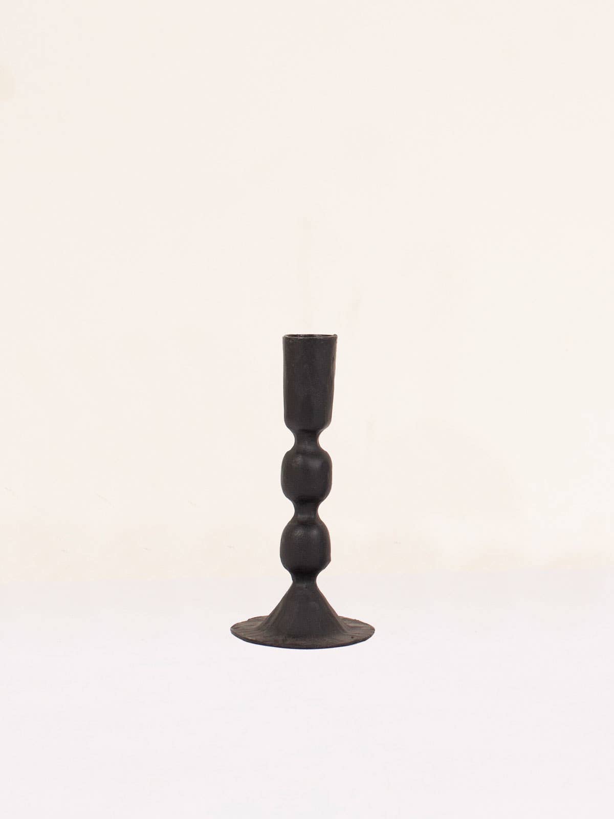Large Black Candle Holder, Austen