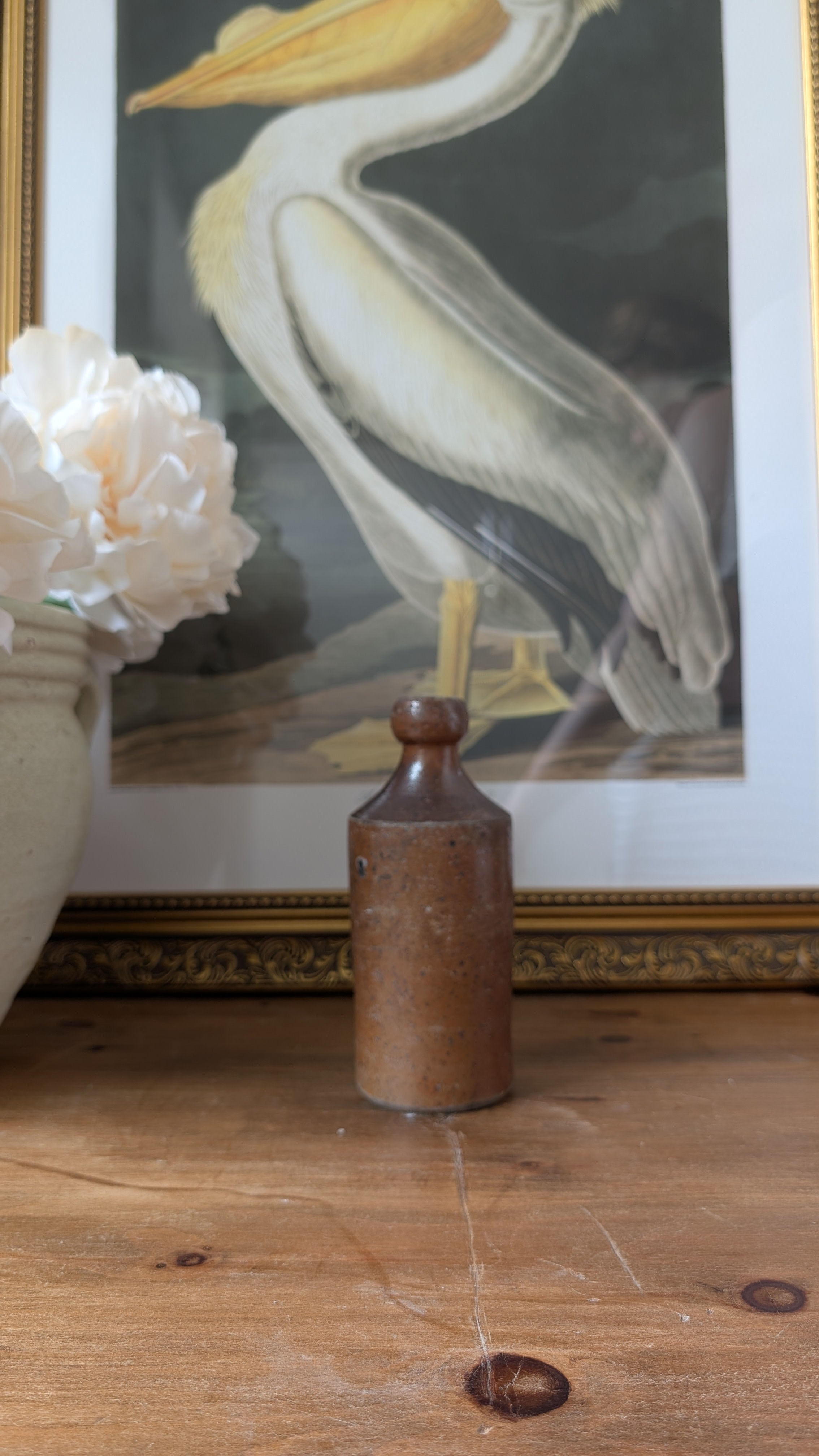 Victorian stoneware bottle - Large