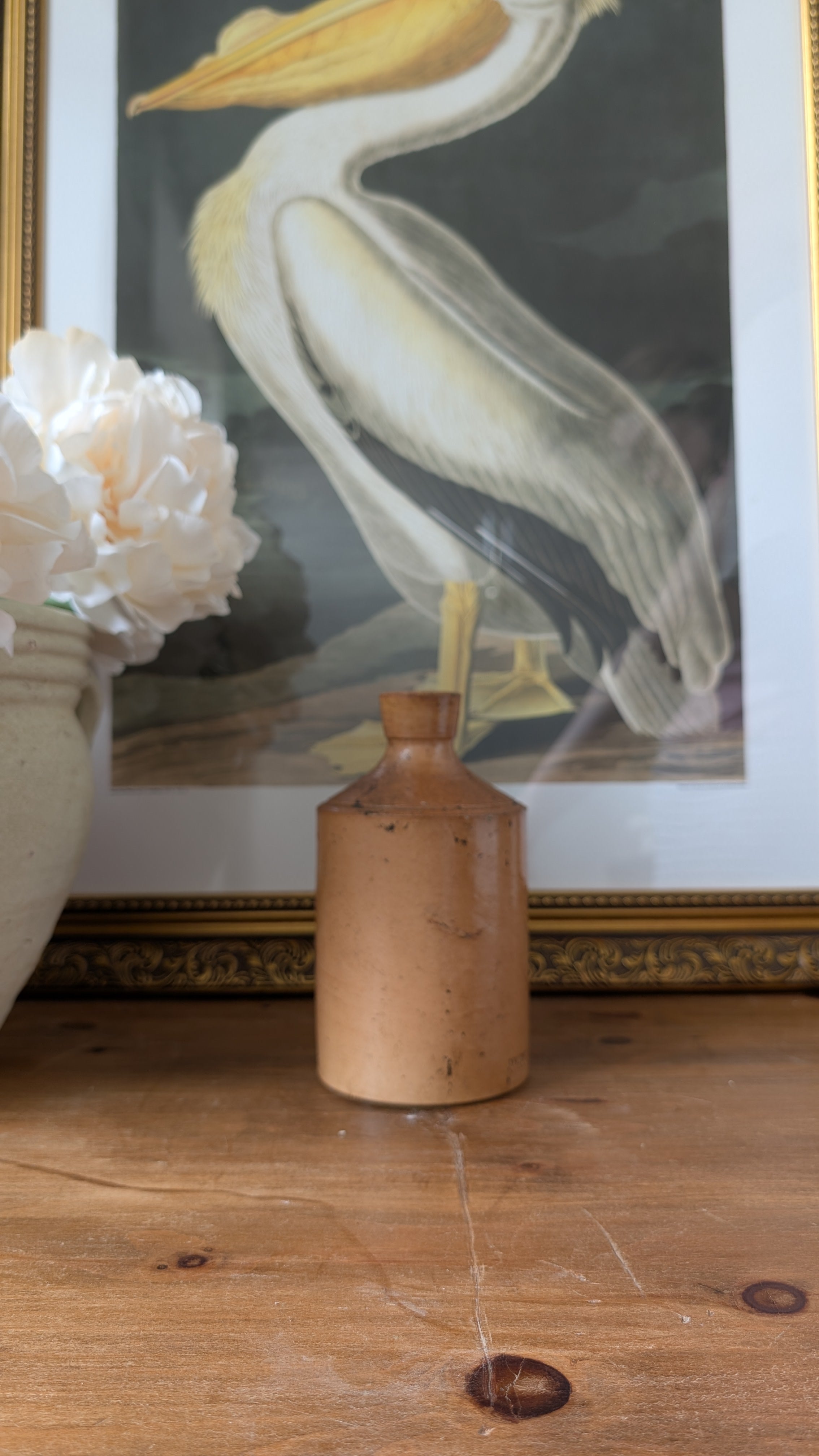 Victorian stoneware bottle - Large